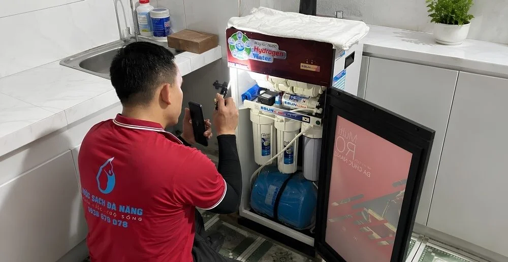 Máy lọc nước không ra nước